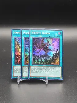 Yugioh 3x Primite Fusion DUAD-EN065 Duelist's Advance Super Rare 1st Ed NM - Image 1
