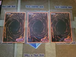 YUGIOH 3X MARIE THE FALLEN ONE LON-046 RARE UNLIMITED ED VLP 1996 - Image 2