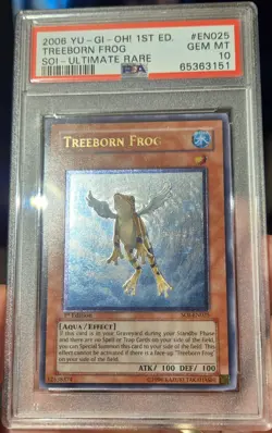 PSA 10 Treeborn Frog SOI-EN025 Ultimate Rare 1st Edition Yugioh Yu-Gi-Oh very... - Image 3