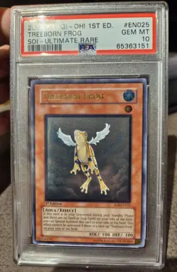 PSA 10 Treeborn Frog SOI-EN025 Ultimate Rare 1st Edition Yugioh Yu-Gi-Oh very... - Image 4