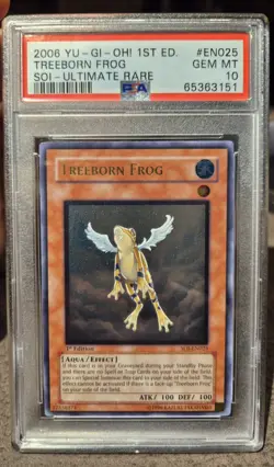 PSA 10 Treeborn Frog SOI-EN025 Ultimate Rare 1st Edition Yugioh Yu-Gi-Oh very... - Image 5