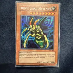 TSC-001 Perfectly Ultimate Great Moth Prismatic Rare Vintage Yugioh - Image 1
