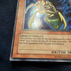 TSC-001 Perfectly Ultimate Great Moth Prismatic Rare Vintage Yugioh - Image 5