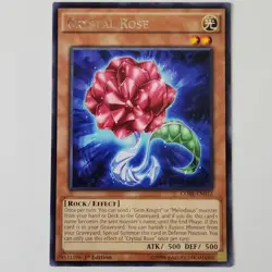 Crystal Rose - CORE-EN012 - Rare - 1st ed - NM - Yugioh - Image 1