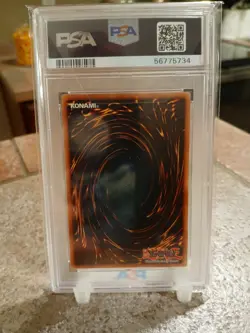 2002 Yugioh Premature Burial PSA 9 PSV Pharoah's Servant #037 Unlimited OG - Image 2