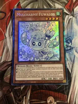 YUGIOH Collectors Rare Mulcharmy Fuwalos RA04-EN050 1st Edition - Image 1