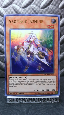 | Yugioh Aromage Jasmine DUPO-EN082 1st Edition Ultra Rare Duel Power NM 🔥 | - Image 1