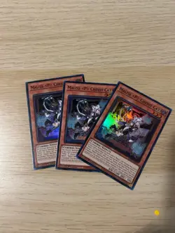 3x Maliss P Chessy Cat - CRBR-EN016 - Super Rare YUGIOH FREE SHIPPING - Image 1
