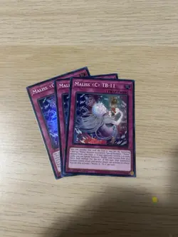 3x Maliss C TB-11 - CRBR-EN024 - Super Rare YUGIOH FREE SHIPPING - Image 1