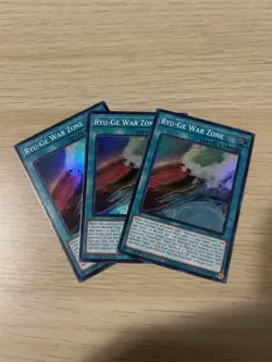 3x Ryu-Ge War Zone - CRBR-EN036 - Super Rare - YuGiOh FREE SHIPPING - Image 1