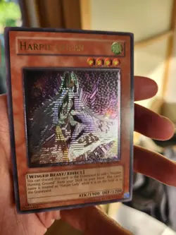 Yugioh Harpie Queen FOTB-EN020 Euro Ultimate Ultimate Rare - Image 4