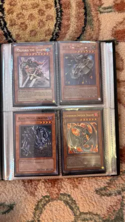 Yugioh Vintage Binder 20 Cards + Book - Image 3