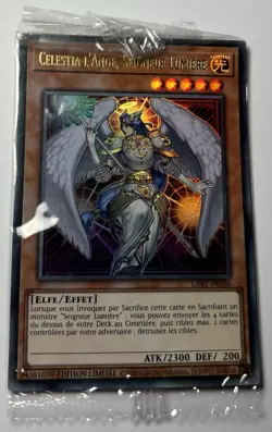 Yu-Gi-Oh - CELESTIA L’ANGE, SEIGNEUR LUMIERE LART-FR036 Ultra - Mint Scellee Y - Image 1