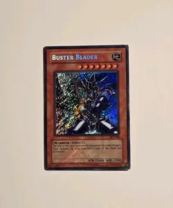 Yugioh Buster Blader Secret Rare BPT-008 HP - Image 1