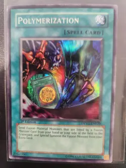 Yu-Gi-Oh! TCG Polymerization DPYG-EN020 1st Edition Super Rare - Image 1