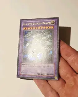 Yugioh Blue-Eyes Ultimate Dragon JMP-EN005 Limited Edition Ultra Rare LP - Image 3
