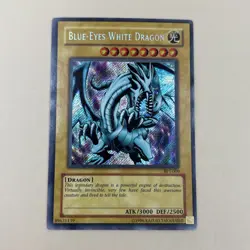 Blue-Eyes White Dragon Bpt-009 Secret Rare Yugioh Lp - Image 1