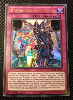 Yu-Gi-Oh! Kombination der Magier, LED6-DE005, Ultra Rare, 1. Auflage, NM-GD - Image 1