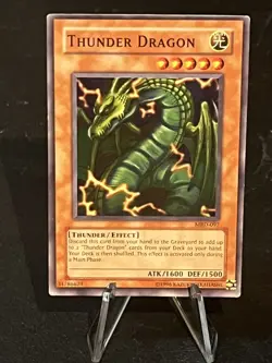 Yugioh Thunder Dragon Short Print #MRD-097 - Image 1