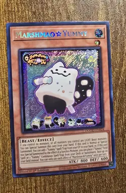 Marshmao Yummy DOOD-EN024 Yugioh TCG Doom of Dimensions 1st Edition NM - Image 1