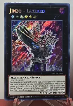 Jinzo Layered DLCS-EN149 Secret Rare Limited Edition Yugioh TCG NM/M - Image 1