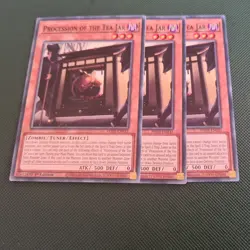 x3 Procession Of The Tea Jar - 1st Edition PHNI-EN031 - NM - YuGiOh Playset - Image 1