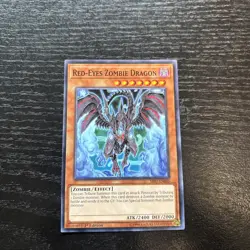 Red-Eyes Zombie Dragon #LCJW-EN206 Rare 1st Edition Yugioh Card - Image 1