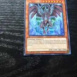Red-Eyes Zombie Dragon #LCJW-EN206 Rare 1st Edition Yugioh Card - Image 2