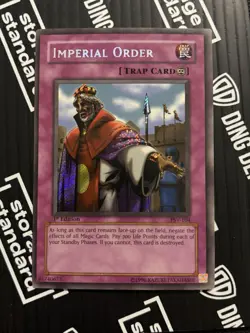 Yu-Gi-Oh TCG Imperial Order Pharaoh's Servant PSV104 1st Edition Secret Rare1124 - Image 1