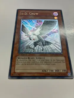 USA Seller Yugioh D.D. Crow STON-EN024 Ultimate Rare 1st Edition - Image 3