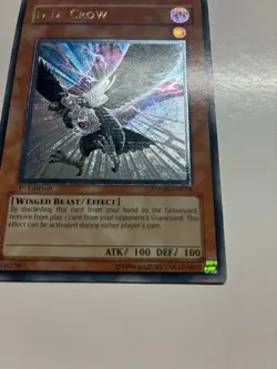 USA Seller Yugioh D.D. Crow STON-EN024 Ultimate Rare 1st Edition - Image 4