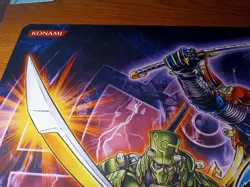 Yugioh Playmat 2011 WCQ Nationals Six Samurai Shi En Kizan NM/LP Dragon Duel - Image 2