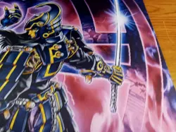 Yugioh Playmat 2011 WCQ Nationals Six Samurai Shi En Kizan NM/LP Dragon Duel - Image 5