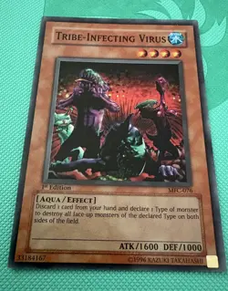 Tribe-Infecting Virus - MFC-076 1st Ed - Super Rare - HP | Yu-Gi-Oh - Image 1