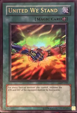 United We Stand LON-049 Unlimited Ultra Rare LP - Image 1