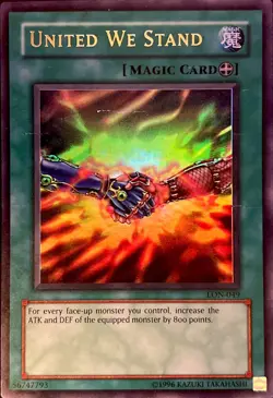 United We Stand LON-049 Unlimited Ultra Rare LP - Image 2