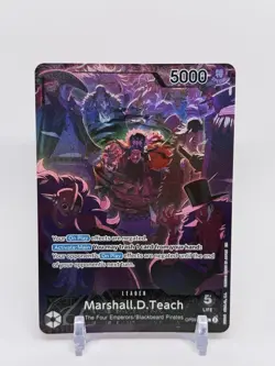 Marshall D. Teach (Alt Art) OP09-081 L - 2nd Anniversary Set One Piece TCG - Image 1