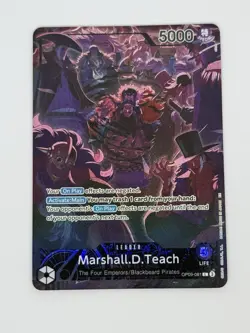 Marshall D. Teach (Alt Art) OP09-081 L - 2nd Anniversary Set One Piece TCG - Image 3