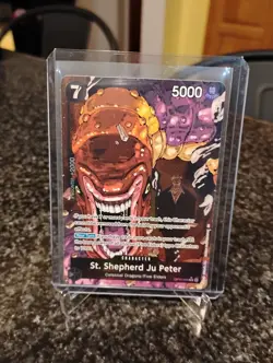 One Piece TCG St. Shepherd Ju Peter Alt Art OP13-084 English Alternate - Image 1