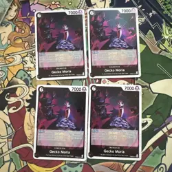 One Piece TCG PRB02-013 Gecko Moria R - Pack Fresh 4x Playset - Image 3
