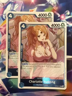 2x Charlotte Pudding OP06-047 R One Piece Wings of the Captain- English NM - Image 1