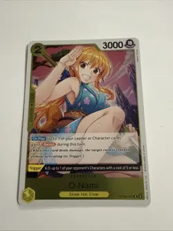 O-Nami One Piece Wings of the Captain #OP06-101 Rare Foil English - Image 1