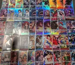 One Piece TCG 50x SR Karten Bundle, verschiedene Sets Japanisch TCG Bulk - Image 1