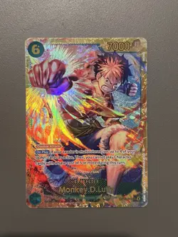 Monkey.D.Luffy SEC OP13-118 Carrying On His Will One Piece TCG English - Image 1