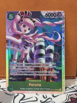 ONE PIECE Card Game - PERONA - OP14-033 - SUPER RARE - ENGLISH - OP14 / EB04 - Image 1