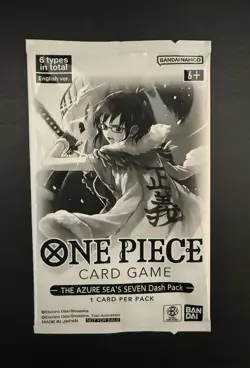 One Piece Card Game- OP14 The Azure Sea's Seven Dash Pack Sealed - Image 1