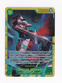Dracule Mihawk OP14-119 SEC The Azure Seas Seven One Piece ENGLISH - Image 1
