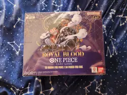 One Piece TCG Royal Blood OP10 New Sealed Booster Box 24 Packs, English Edition - Image 1