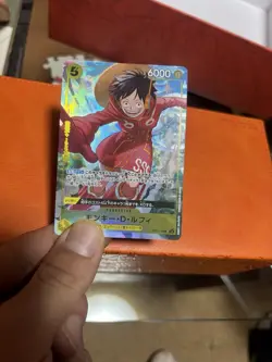 One Piece Card Game Monkey D Luffy OP07-109 V Jump 10/2024 Promo Japanese - Image 2
