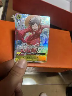 One Piece Card Game Monkey D Luffy OP07-109 V Jump 10/2024 Promo Japanese - Image 3